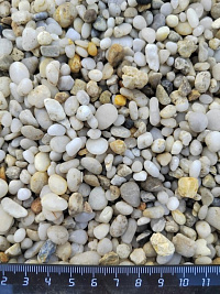 Галька крымская жемчужная фр. 5-10 мм.  купить в Улан-Уде фото Камень Клуб