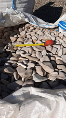 Галька каспийская фр. 40-70 мм.  купить в Улан-Уде фото Камень Клуб