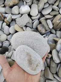 Галька черноморская фр. 50-100 мм.  купить в Улан-Уде фото Камень Клуб