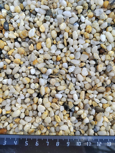 фото Галька крымская жемчужная фр. 3-5 мм. купить в Улан-Уде  в интернет-портале КАМЕНЬ КЛУБ