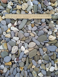 Галька Крымский берег МИКС фр. 20-40 мм.  купить в Улан-Уде фото Камень Клуб