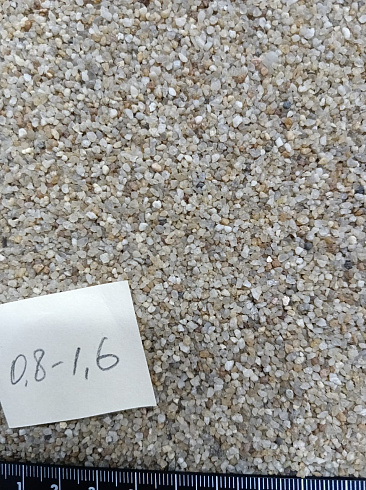 Кварцевый песок для пескоструйных работ фр. 0,8-1,6 мм.  купить в Улан-Уде фото Камень Клуб