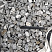 Kamenclub.ru: Щебень галтованный черный (мрамор) фр.40-70 мм.  купить в Улан-Уде мрамор черный с белыми прожилками, черный, белый щебень галтованный округлый 13500 руб/т   фото КАМЕНЬ КЛУБ