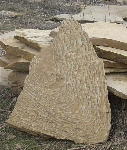 Kamenclub.ru: Форматный камень (плаха) пошаговая дорожка от 70-150 см (4 -12 см)  купить в Улан-Уде плитняк  форматный плаха желтый песчаник 9 000 руб/т   фото КАМЕНЬ КЛУБ