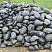 Kamenclub.ru: Темно-серый валунчик фр.100-300 мм.  купить в Улан-Уде крупный природный камень серый, темно-серый, светло-серый речная галька большого размера окатанная 4500 руб/т   фото КАМЕНЬ КЛУБ