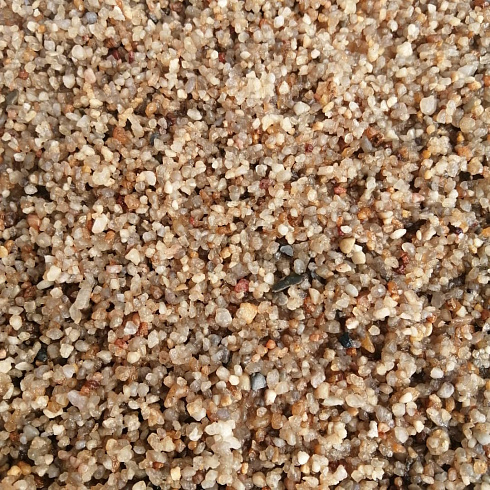 Кварцевый песок сухой фракцинированный фр. 1,6-4 мм.  купить в Улан-Уде фото Камень Клуб