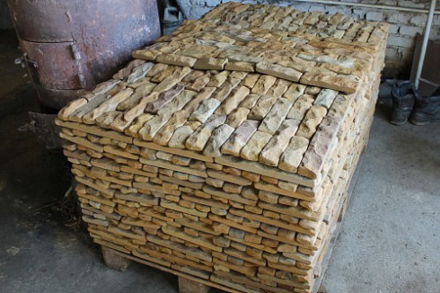 Kamenclub.ru: Песчаник (плитка) art PSG-5-02  купить в Улан-Уде    2400 руб/кв.м   фото КАМЕНЬ КЛУБ