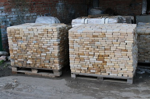 Kamenclub.ru: Песчаник брусчатка (Готика) art PSG-L-01  купить в Улан-Уде    2300 руб/кв.м   фото КАМЕНЬ КЛУБ