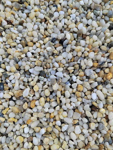 фото Галька крымская жемчужная фр. 3-5 мм. купить в Улан-Уде  в интернет-портале КАМЕНЬ КЛУБ