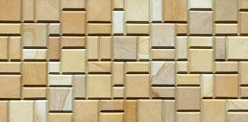 Kamenclub.ru: Песчаник (Римская кладка) art PSG-L-02  купить в Улан-Уде    3750 руб/кв.м   фото КАМЕНЬ КЛУБ