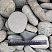 Kamenclub.ru: Галька речная окат (темно-серая) фр. 70-150 мм. купить  в Улан-Уде галька речная темно-серая, синяя, серая речная галька округлая  8000 руб/т   фото КАМЕНЬ КЛУБ