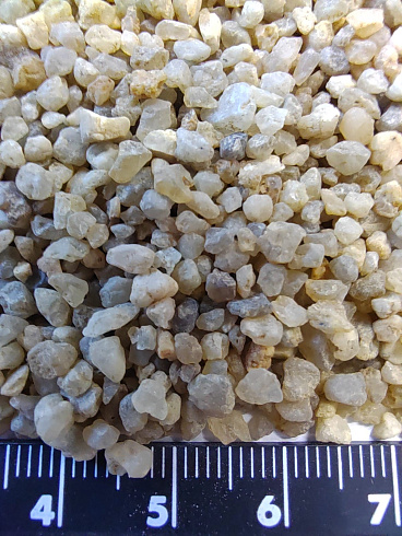 Кварцевый песок сухой фракцинированный фр. 1,6-4 мм.  купить в Улан-Уде фото Камень Клуб