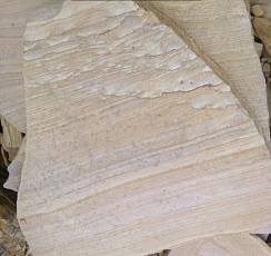 Kamenclub.ru: Песчаник пластушка желтый с рисунком (4-6 см)  купить в Улан-Уде плитняк пластушка желтый с рисунком песчаник 9 000 руб/м3   фото КАМЕНЬ КЛУБ