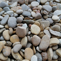 Галька каспийская фр. 3-10 мм.  купить в Улан-Уде фото Камень Клуб