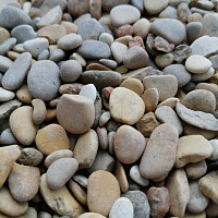 Галька каспийская фр. 3-10 мм.  купить в Улан-Уде фото Камень Клуб