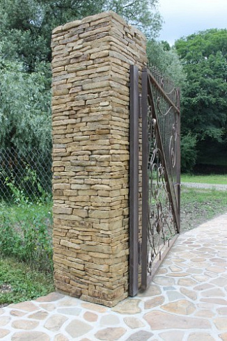 Kamenclub.ru: Песчаник (хворост) art PSG-5-06  купить в Улан-Уде    1 900 руб/кв.м   фото КАМЕНЬ КЛУБ