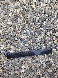 Галька крымская прибрежная фр. 5-10 мм.  купить в Улан-Уде фото Камень Клуб