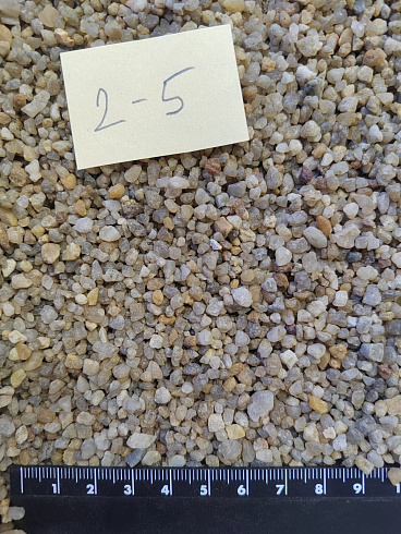 Кварцевый песок для площадок фр. 2-5 мм.  купить в Улан-Уде фото Камень Клуб